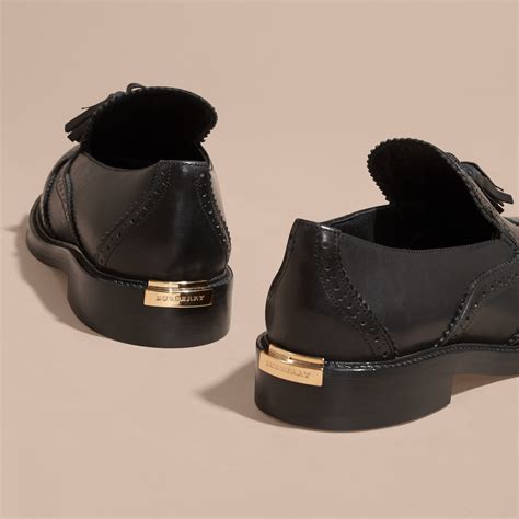 burberry loafers womens sale